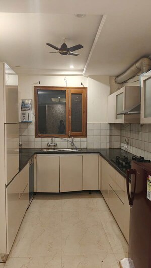 Kitchen in 3 BHK Apartment at Sunshine Enclave, Vip Road – for Rent