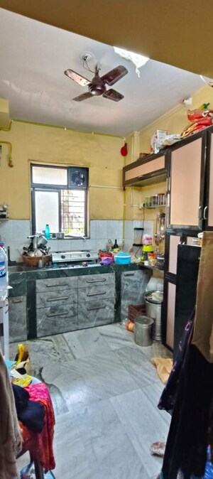 Kitchen in 1 BHK Apartment at Lord Sumatinath CHS, Kalyan West – for Rent