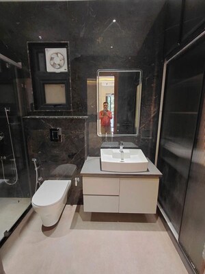 Attached Bathroom in 3 BHK Builder Floor at Kalkaji – for Rent