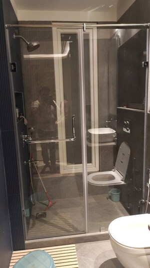 Bathroom in 3 BHK Builder Floor at New Rajinder Nagar – for Rent