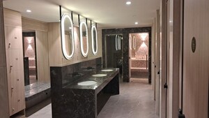 Kitchen in 3 BHK Apartment at Raj Infinia, Malad West – for Rent