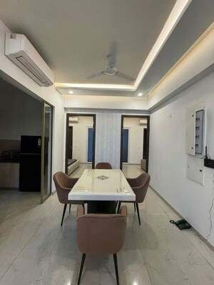 Dining area in 3 BHK Builder Floor at Smart World Orchard, Sector 61 – for Rent