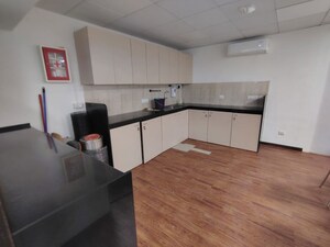 Kitchen in  Office Space at The Qube, Andheri East – for Rent