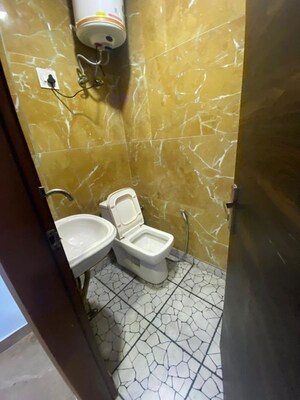 Bathroom in 3 BHK Builder Floor at Panchsheel Vihar – for Rent