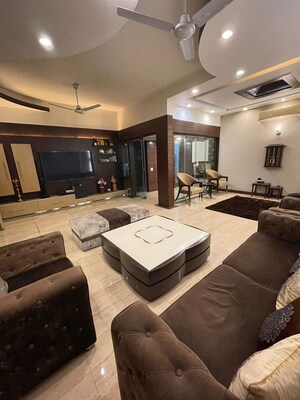 Living Room in 4 BHK Builder Floor at Greater Kailash I – for Sale