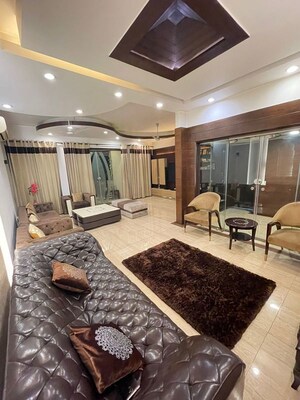 Living Room in 4 BHK Builder Floor at Greater Kailash I – for Sale