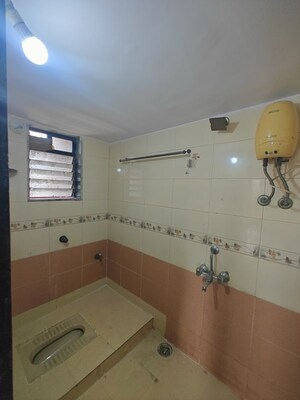Bathroom in 2 BHK Apartment at Nerul – for Rent
