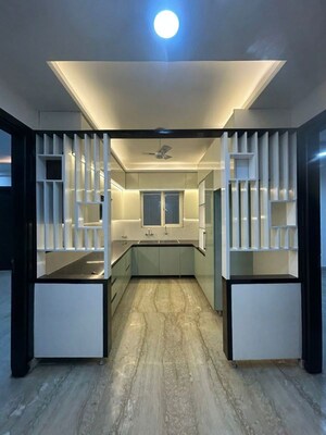 Kitchen in 3.5 BHK Apartment at Prateek The Royal Cliff, Sain Vihar – for Sale