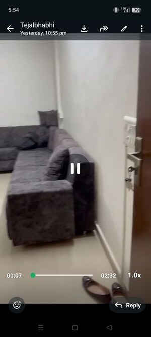 Staircase in 2 BHK Apartment at Ellisbridge – for Sale