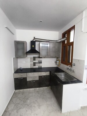 Kitchen in 2 BHK Builder Floor at Harsha City Mall, Shakti Khand 2 – for Rent