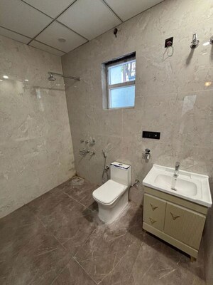 Bathroom in 3 BHK Independent House at RWA Apartments Sector 72, Sector 72 – for Rent