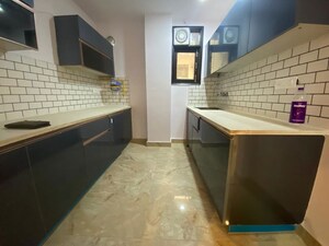 Kitchen in 2 BHK Builder Floor at Chattarpur – for Rent