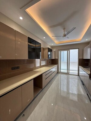 Kitchen in 3 BHK Builder Floor at Huda CGHS, Sector 56 – for Sale