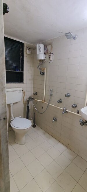 Bathroom in 1 RK Apartment at Marve Queen, Malad West – for Rent