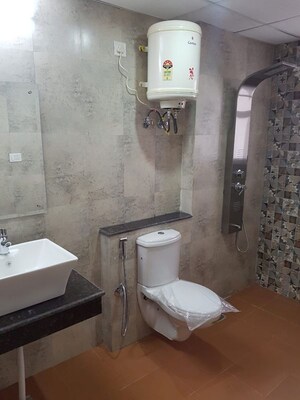 Bathroom in 3 BHK Apartment at Preet Colony – for Rent