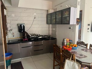 Kitchen in 3 BHK Apartment at Sargasan – for Rent