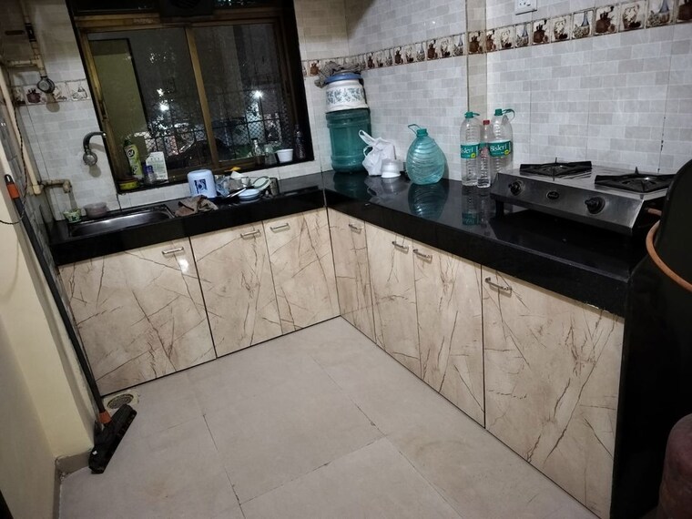 Kitchen, harshail-flamingo-apartments 2 Bedroom 650 Sq.Ft. Apartment In Malad West Mumbai 10415128