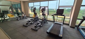 Gym in 1 BHK Apartment at Adarsh Greens, Kogilu – for Rent