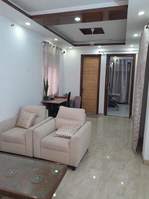 Living Room in 1 BHK Builder Floor at Sector 9a – for Rent