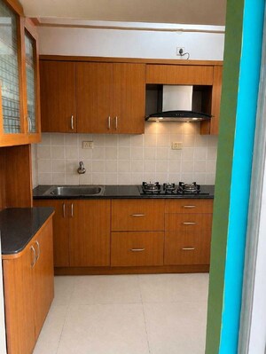 Kitchen in 2 BHK Apartment at Aashish Jk Apartments, Thubarahalli – for Rent