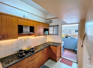 Kitchen in 2 BHK Apartment at Aashish Jk Apartments, Thubarahalli – for Rent