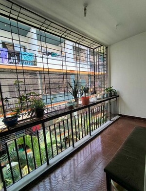 Balcony in 2 BHK Apartment at Aashish Jk Apartments, Thubarahalli – for Rent