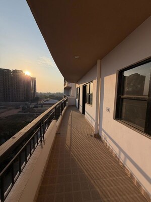 Balcony in 2 BHK Apartment at Ansal Crown Heights, Sector 80 – for Rent