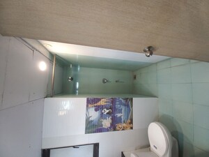 Bathroom in 3 BHK Apartment at Paranjape Blue Ridge, Hinjewadi – for Rent