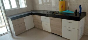 Kitchen in 3 BHK Apartment at Manglam Aananda, Sanganer – for Rent