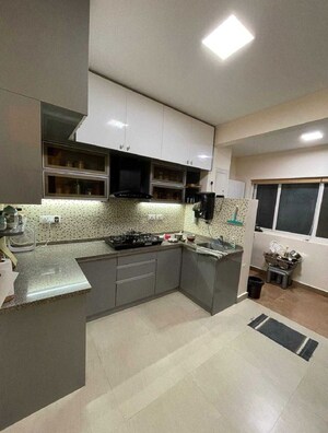 Kitchen in 3 BHK Apartment at Bren Imperia, Harlur – for Rent