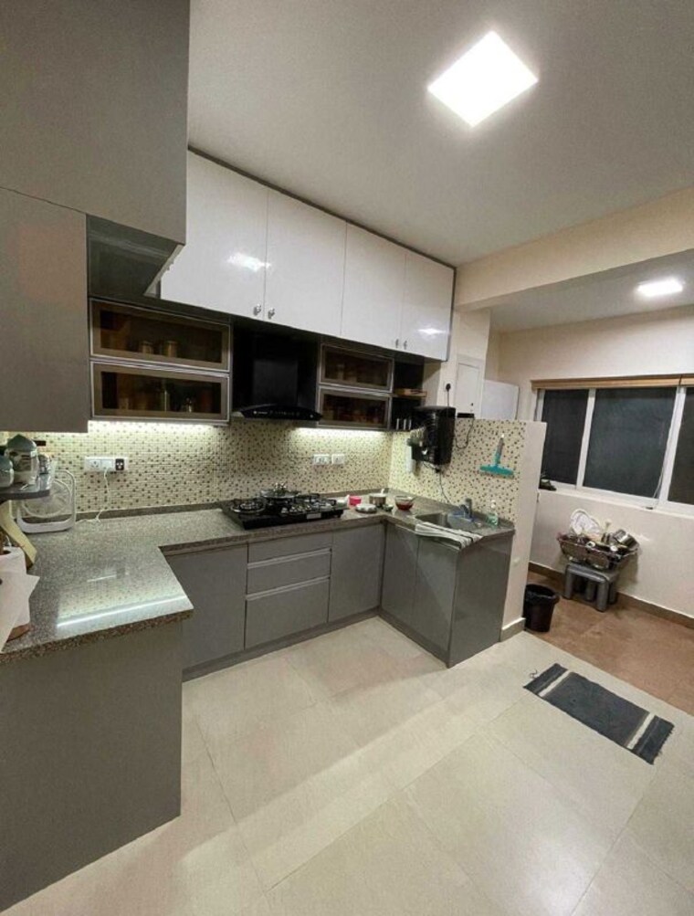Kitchen, bren-imperia 3 Bedroom 1400 Sq.Ft. Apartment In Harlur Bangalore 10415177