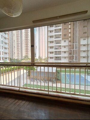 Balcony in 3 BHK Apartment at Aparna Zenon, Puppalaguda – for Rent