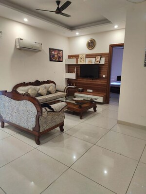 Living Room in 3 BHK Builder Floor at Sector 9a – for Rent