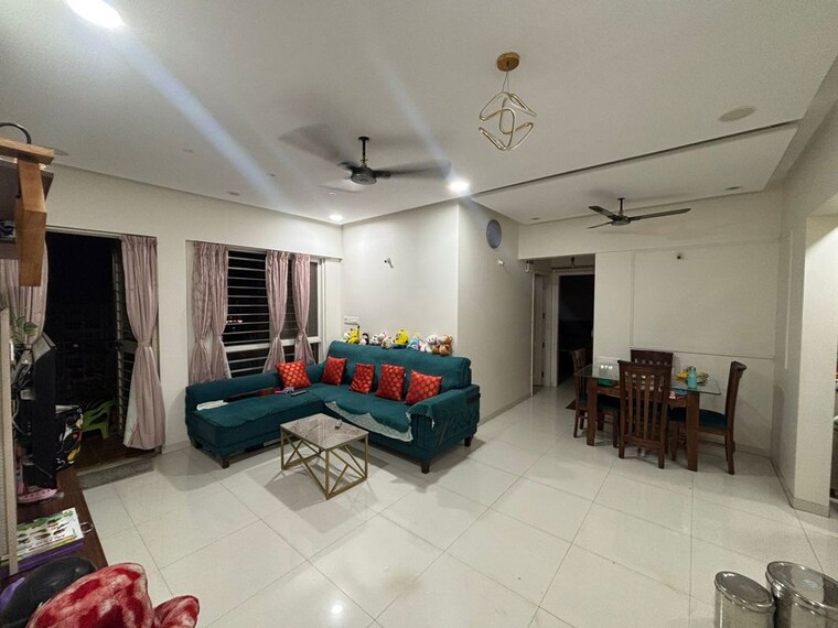 Living Room, nyati-elan 2 Bedroom 750 Sq.Ft. Apartment In Wagholi Pune 10415233