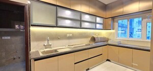 Kitchen in 4 BHK Apartment at L&T Raintree Boulevard, Hebbal – for Rent