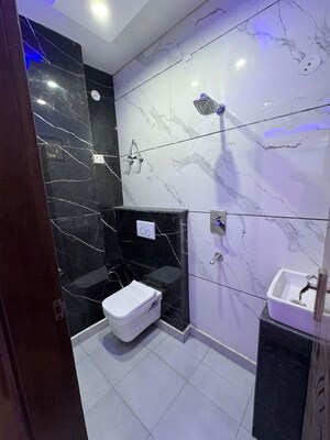 Bathroom in 3 BHK Builder Floor at Dwarka Mor – for Rent