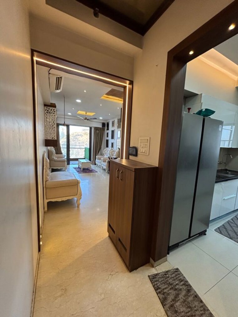 Living Room, shapoorji-pallonji-vicinia 3 Bedroom 1400 Sq.Ft. Apartment In Powai Mumbai 10415243
