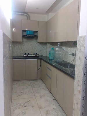 Kitchen in 3 BHK Builder Floor at Dwarka Mor – for Rent
