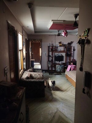 Living Room in 2.5 BHK Builder Floor at Dwarka Mor – for Rent
