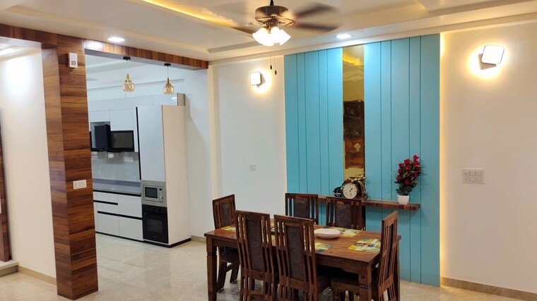 Living Room, dwarka mor 3 Bedroom 1450 Sq.Ft. Builder Floor In Dwarka Mor Delhi 10415300