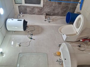 Bathroom in 2 BHK Apartment at Mittal Rajnagar Residency, Raj Nagar Extension – for Rent