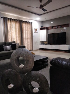 Living Room in 4 BHK Apartment at Casa Rouge, Kondapur – for Sale