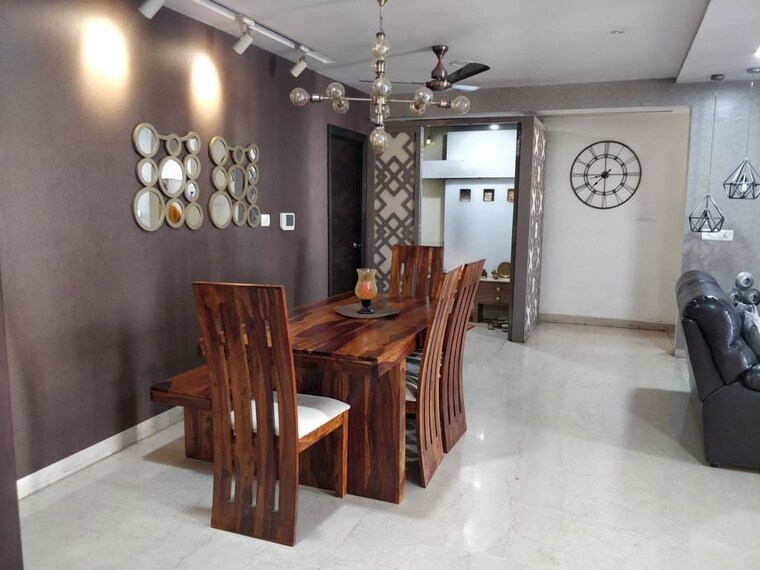 Living Room, casa-rouge 4 Bedroom 3883 Sq.Ft. Apartment In Kondapur Hyderabad 10415311