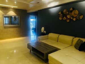 Living Room in 4 BHK Apartment at Casa Rouge, Kondapur – for Sale
