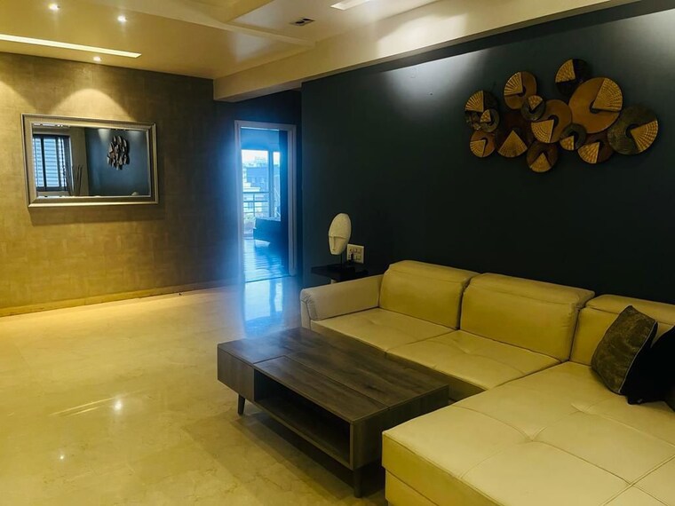 Living Room, casa-rouge 4 Bedroom 3883 Sq.Ft. Apartment In Kondapur Hyderabad 10415311