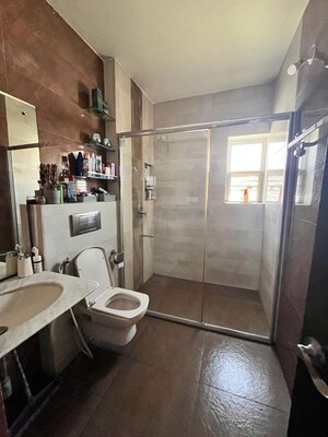 Bathroom in 4 BHK Apartment at Casa Rouge, Kondapur – for Sale