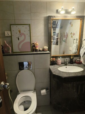 Attached Bathroom in 2.5 BHK Apartment at Apex Our Homes, Sector 37c – for Sale