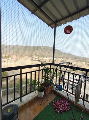 Balcony in 2 BHK Apartment at Kasar Amboli – for Sale