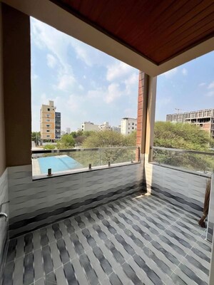 Swimming Pool in 1 BHK Apartment at Asha Heights Gachibowli, Gachibowli – for Rent
