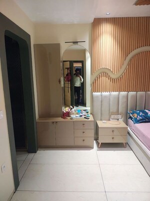 Bathroom in 4 BHK Apartment at Rishita Manhattan, Gomti Nagar – for Rent